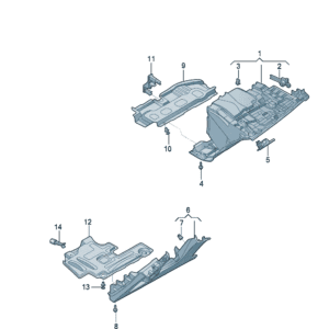 89D8570356PS 扶手箱总成适用于奥迪Q5e tron