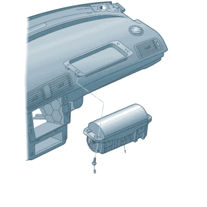 89D880204D 副驾驶员安全气囊单元 适用于奥迪Q5e tron