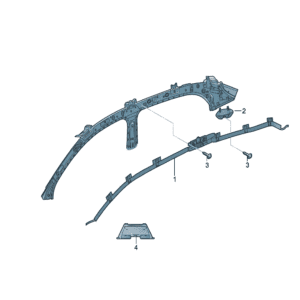 89D880741E 89D880742E  头部安全气囊适用于奥迪Q5e tron