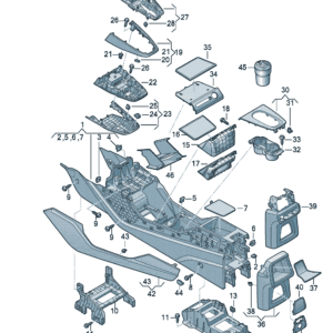 89G863242 中控台适用于奥迪Q4e tron