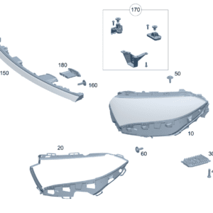A2439061900   A2439062000 大灯适用于奔驰EQA 260