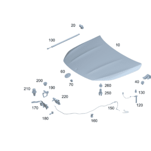A2478807401 发动机罩 适用于奔驰EQA 260