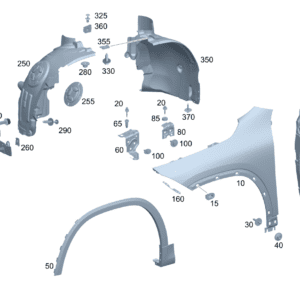 A2478811100  A2478811200  翼子板适用于奔驰EQA 300