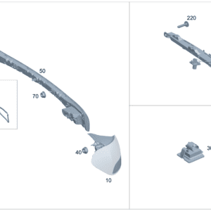 A2479062901 A2479063001尾灯适用于奔驰EQA 260