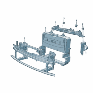 10D805563A 前围支架适用于大众ID3