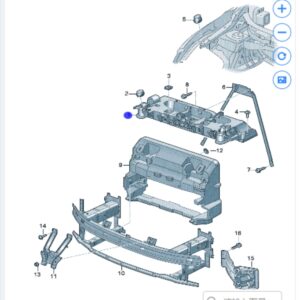 11H 805 563 前围支架 适用于安徽大众与众06