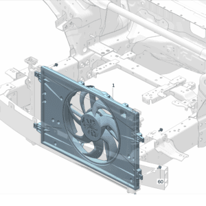 6600091332 风扇总成适用于极氪001