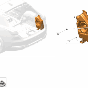 6600124041 	低音炮适用于极氪001