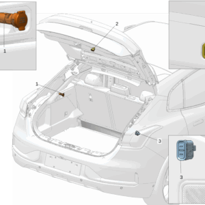 6600124330  电源插座 适用于极氪001