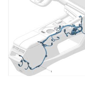 6600124337 副仪表台线束适用于极氪001