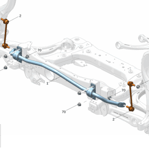 6600138260  前防倾杆 适用于极氪001