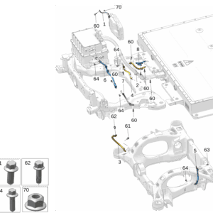 6600183196 	PTC接地线 适用于极氪001