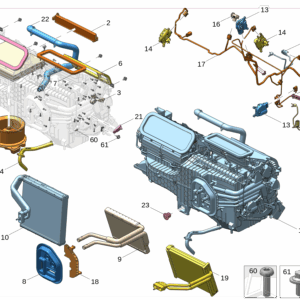 6600189270 空调主机适用于极氪001