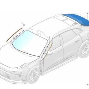 6600200742 前风挡玻璃适用于极氪001
