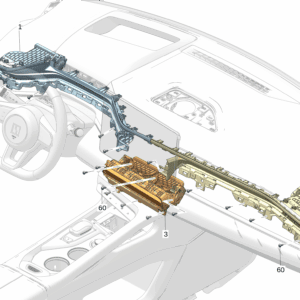 6600205023B03 出风口 左适用于极氪001