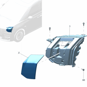 6608003085 6608003086 辅助照明灯 右 辅助照明灯 左适用于极氪009