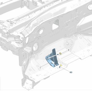 6608005959 油门踏板适用于极氪001