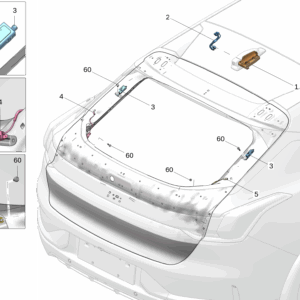 6608030264 鲨鱼鳍天线适用于极氪001