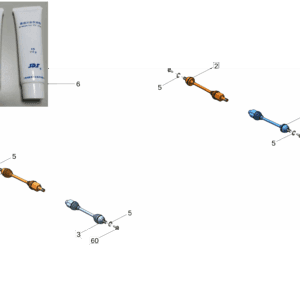 6608041626 6608041628 6608041631 6608041630 前驱动轴 后驱动轴适用于极氪001