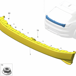 6608067600 贯穿式尾灯适用于极氪001