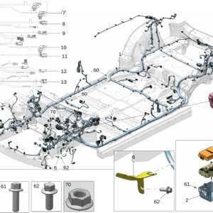 6608122238 车身线束适用于极氪001
