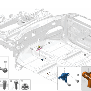 8888483220 B柱加速度传感器适用于极氪001