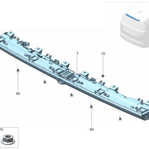 8889094246 中央高位制动灯适用于极氪009
