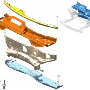 8889422724C15 前围下板 适用于极氪001