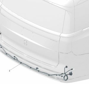 8889553407  后保险杠线束 适用于极氪009