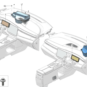 8889797148B40  组合仪表显示屏（DIS） 适用于极氪009