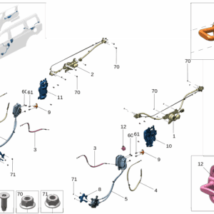 8890274884 8891786865 滑移门电驱动系统 左 滑移门电驱动系统 右适用极氪009