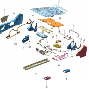 8890591998 	加热垫 适用于极氪001