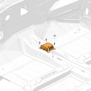 8891944733 安全气囊控制模块（SRS） 适用于极氪001