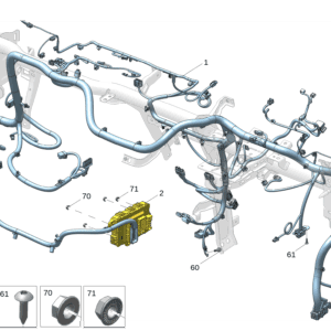 8892378692 仪表（IP）线束 适用于极氪001