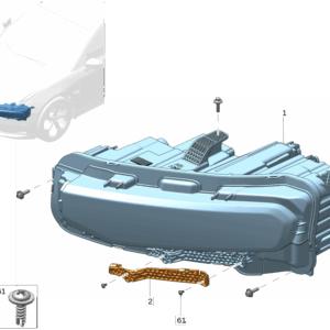 8892470492 8892470494 前大灯 适用于极氪001