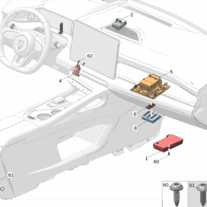 8893260776 空调控制模块（CCM）适用于极氪001
