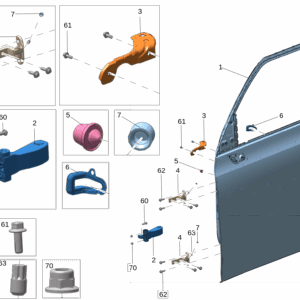 8894234051C15 8894233029C15 前门 右 前门 左适用于极氪009