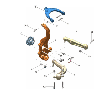 6600091828 轮毂轴承 适用于极氪009