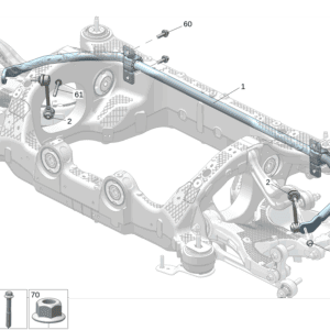 6608008155   后防倾杆 适用于极氪7x