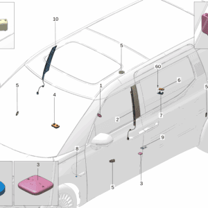 6608026819 	无钥匙车辆天线 适用于极氪009