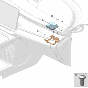 6608028593 行车记录仪（DVR）适用于极氪009