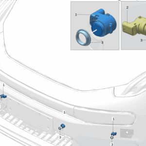 6608037821C90 泊车辅助传感器 适用于极氪7x