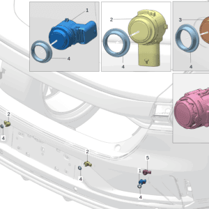6608037821C90 泊车辅助传感器 适用于极氪7x