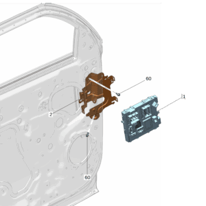 6608049892 中央电子模块（CEM）适用于极氪009