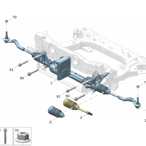 6608082705 转向器带横拉杆总成适用于极氪7x