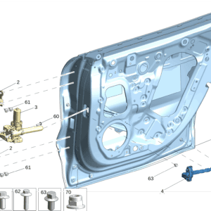 6608127073C15 后门 右 适用于极氪7x