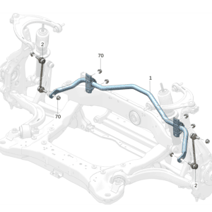 8889424596 	前防倾杆 适用于极氪009