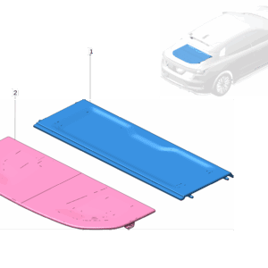 8889681885BA0 衣帽架 适用于极氪7x