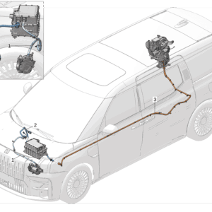 8890013483 电动压缩机（ELAC）线束 适用于极氪009