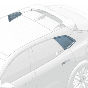 8891303426B03 后角窗玻璃 左 适用于极氪7x